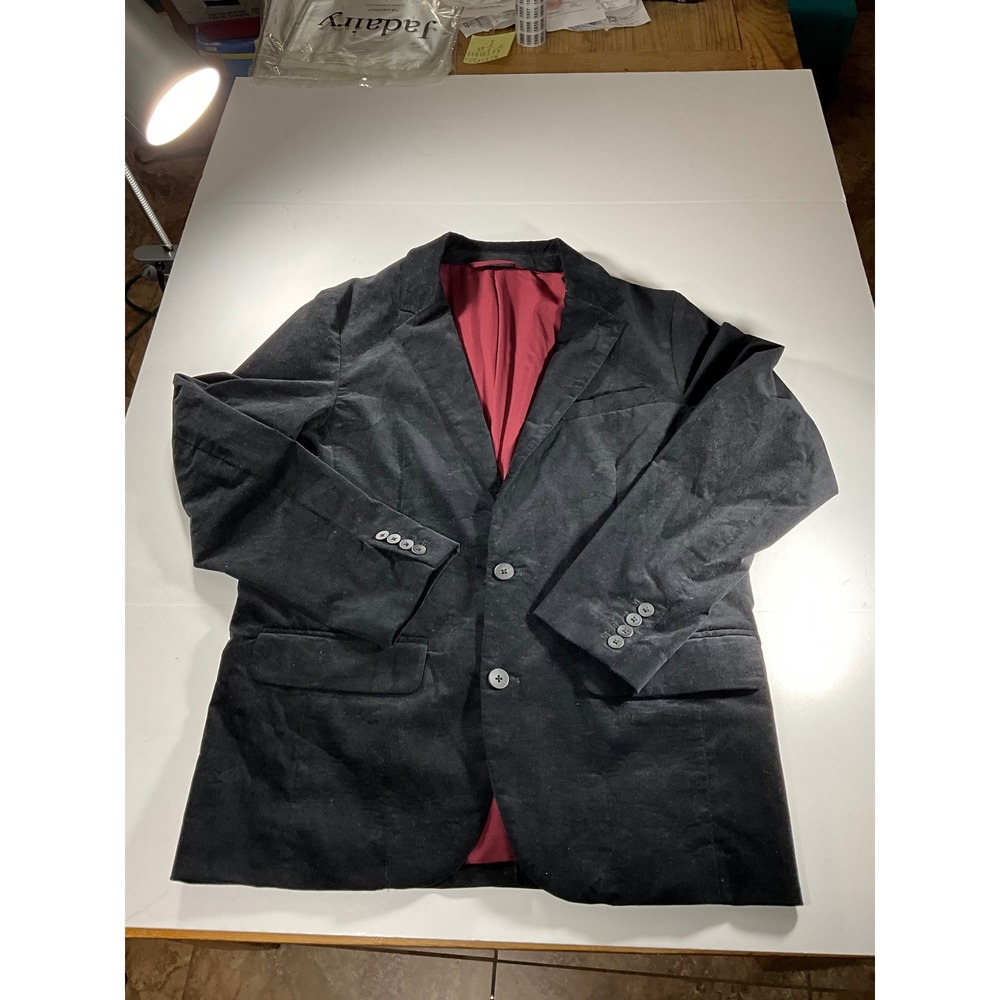 Goodfellow & Co Mens Black Corduroy Blazer Jacket Size Medium VN1247024